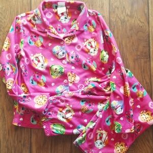 Size 8 shopkins pajamas